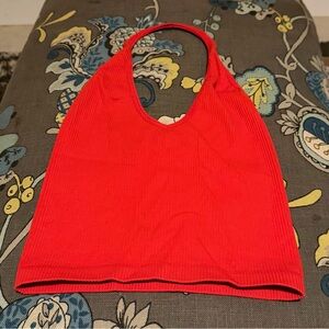 Urban Outfitters Red Crop Top